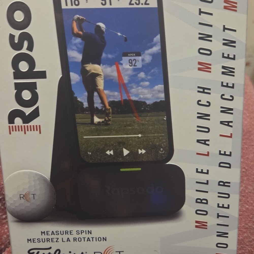 Black Mobile Launch Monitor